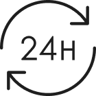 24時間いつでも利用可能